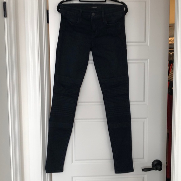 JBrand Dark Indigo Mid Rise Skinny Jean - Picture 1 of 5